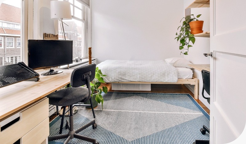 Thiết kế phòng ngủ 20m2 có bàn làm việc